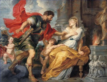  Mars Peintre - Mars et Rhea Silvia Baroque Peter Paul Rubens